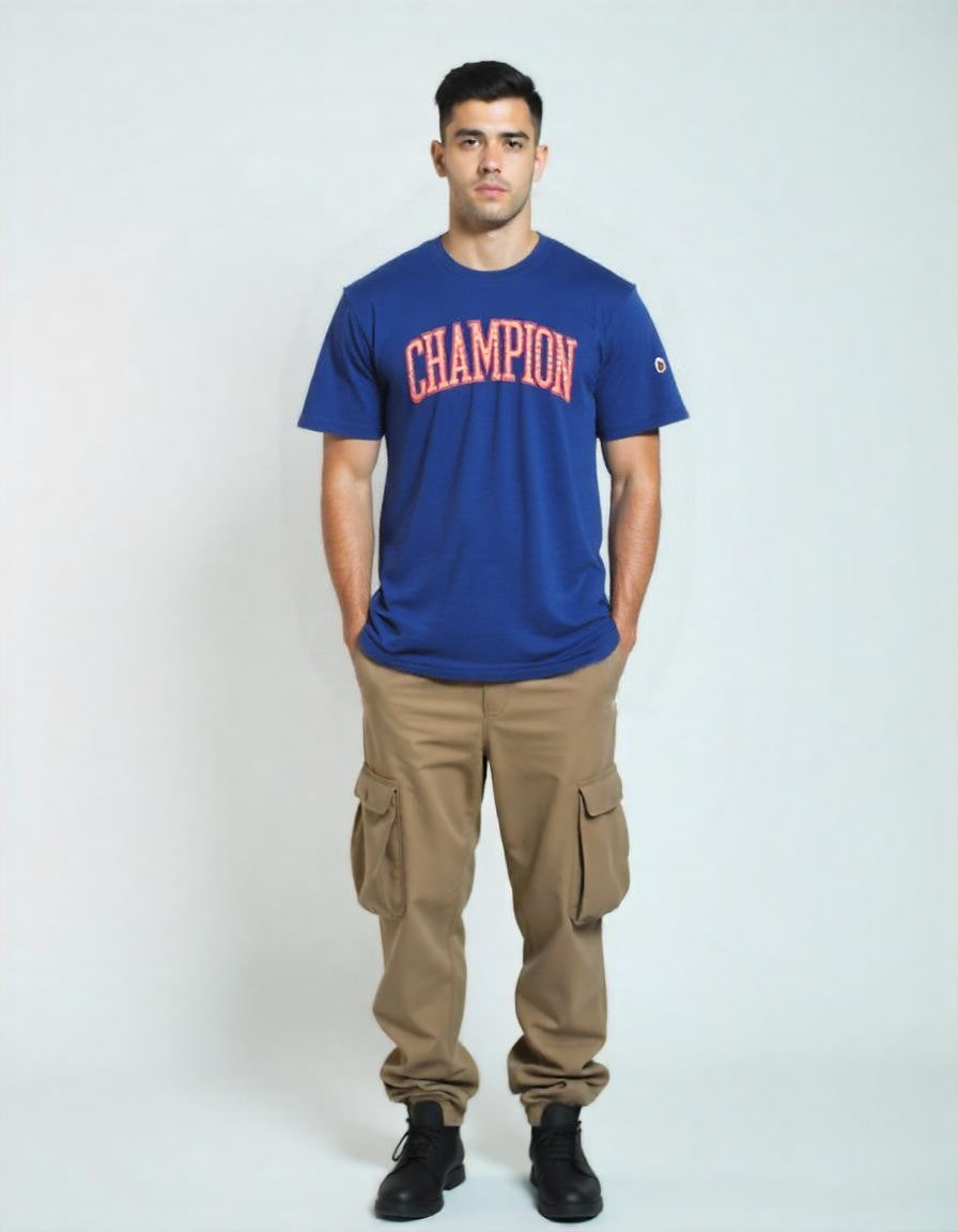Remera hombre MC Champions letras